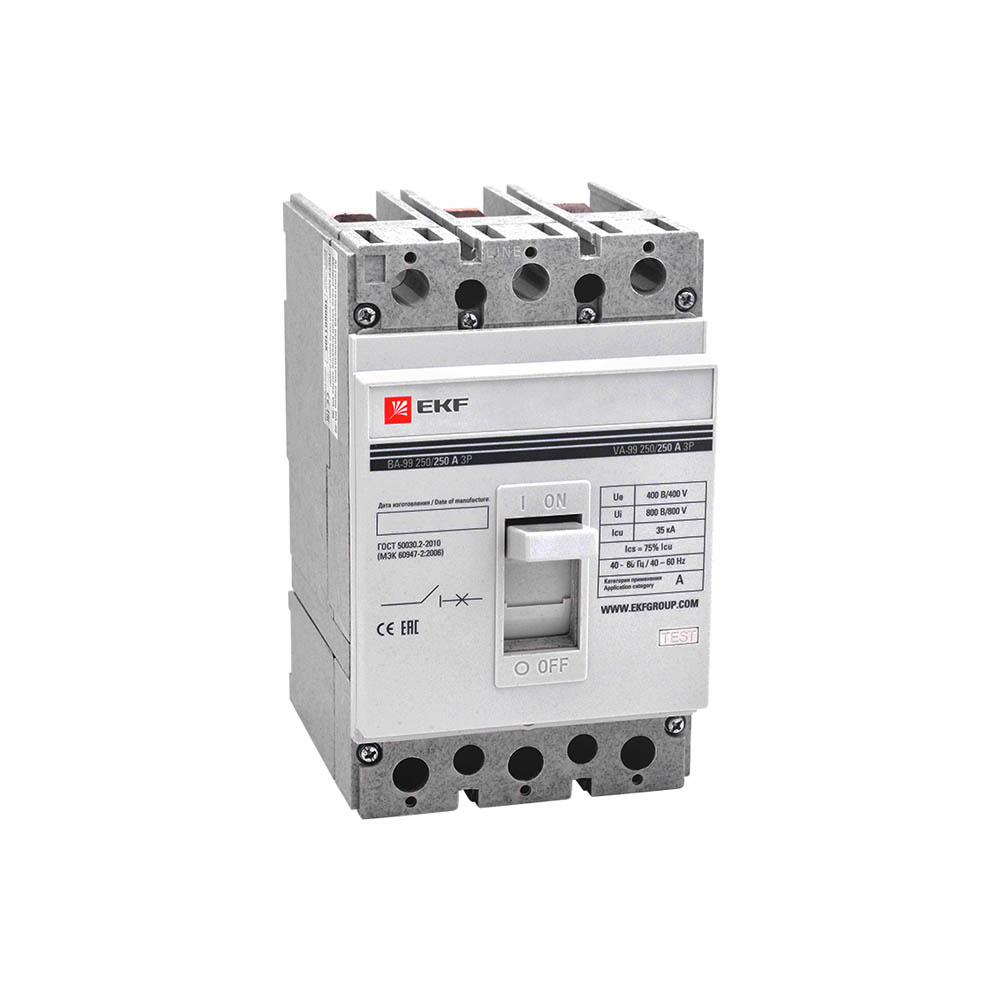 Автоматический выключатель ВА-99 250/200А 3P